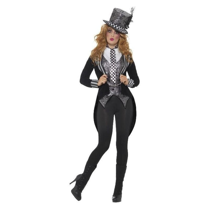 Deluxe Dark Miss Hatter Costume Adult Black_2 sm-46825l