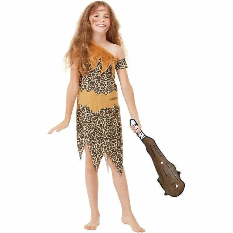 Horrible Histories Cave Costume Child Brown_1 sm-48776M