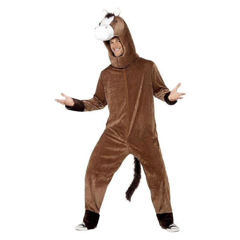 Horse Costume Adult Brown_2 
