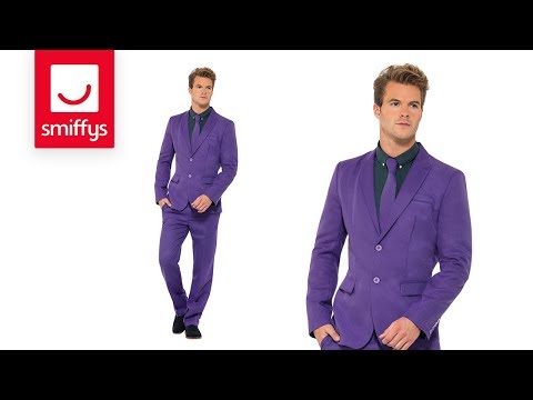 Stand Out From The Crowd Adult Party Suit Purple
