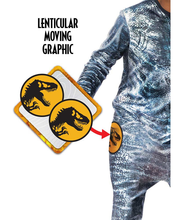 Velociraptor Blue Childs Costume Jurassic World: Fallen Kingdom 4 MAD Fancy Dress