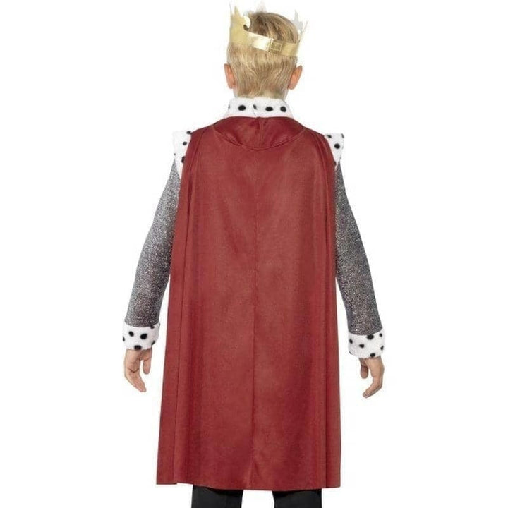 King Arthur Medieval Costume Kids Blue Red_5 