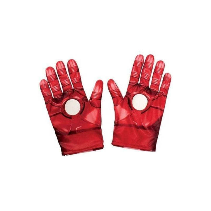 Iron Man Gloves Marvel Avengers Assemble 1 rub-35694NS MAD Fancy Dress
