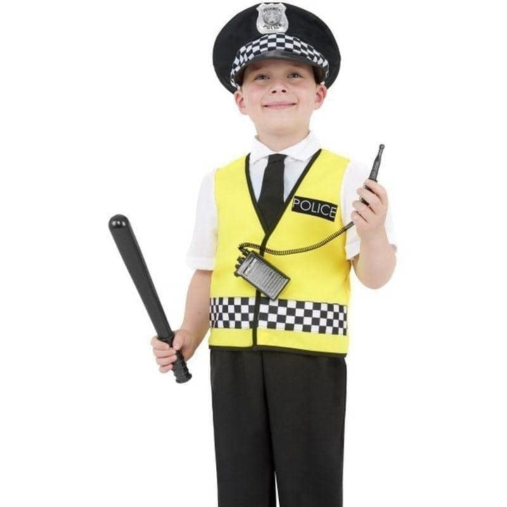 Police Boy Costume Kids Yellow with Black_1 sm-38661L