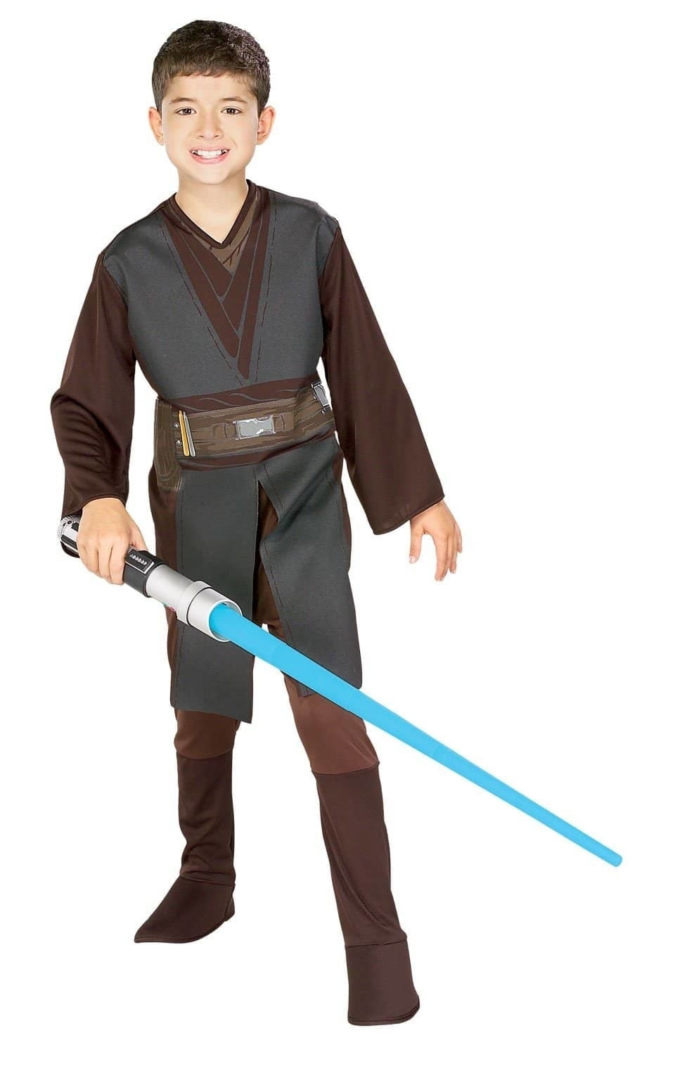 Anakin Skywalker Childs Costume Star Wars Prequels Clone Wars 1 rub-882012L MAD Fancy Dress