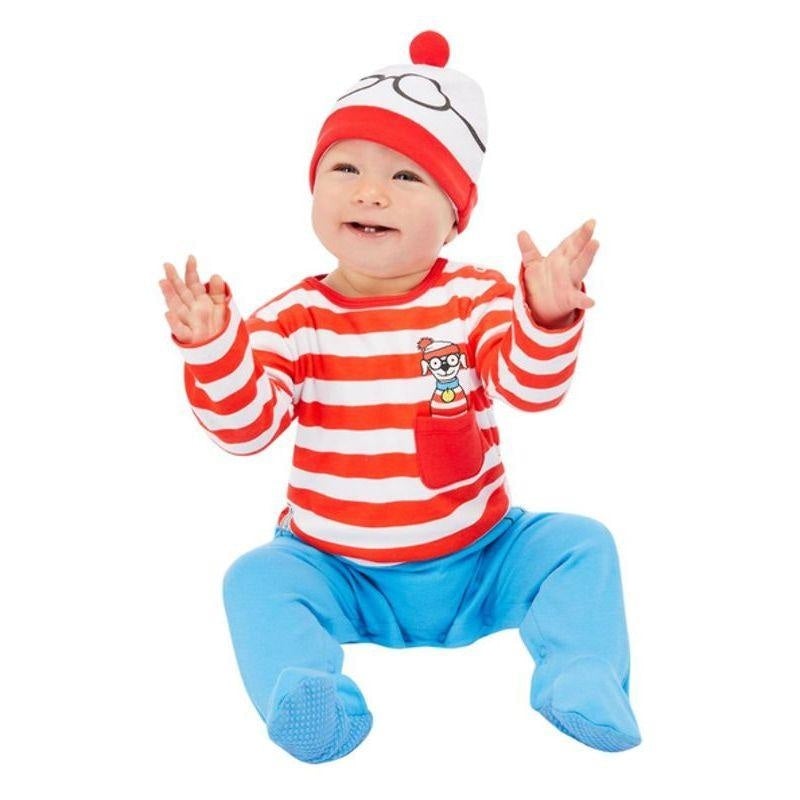 Wheres Wally? Baby Costume Red & White_1 sm-61021B3